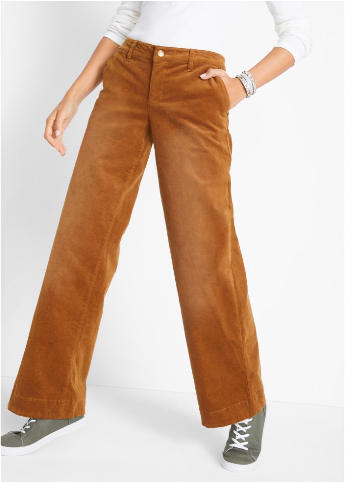 Stretch-Cordhose, Wide