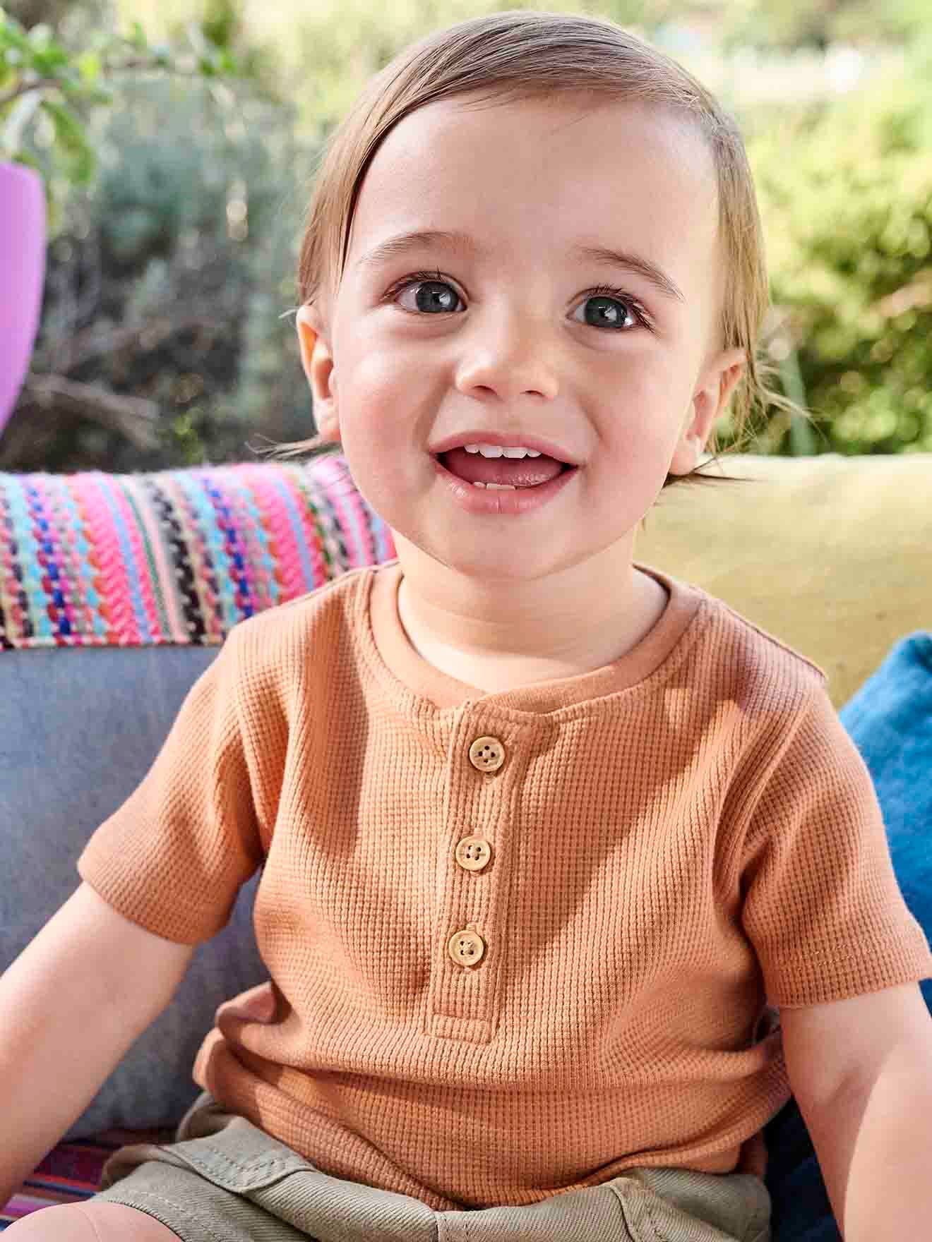 Vertbaudet Baby T-Shirt Oeko-Tex - camel