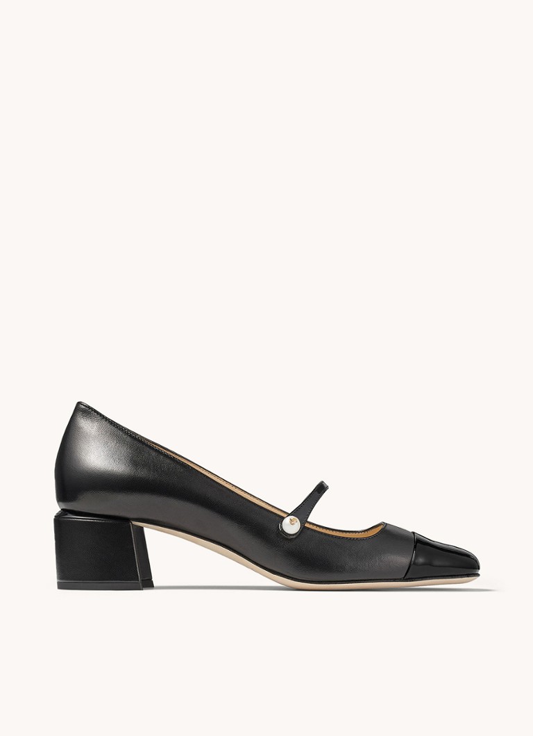 Jimmy Choo Elisa 45 pumps laget av lammeskinn