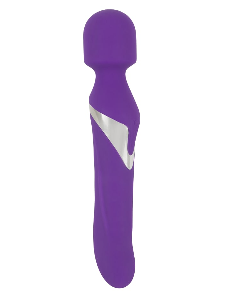 Javida Massagestab Wand & Pearl Vibrator in lila günstig kaufen 24 cm