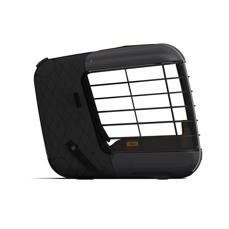 4pets Transportboxen & Gitterboxen 4pets Transportbox Caree black series