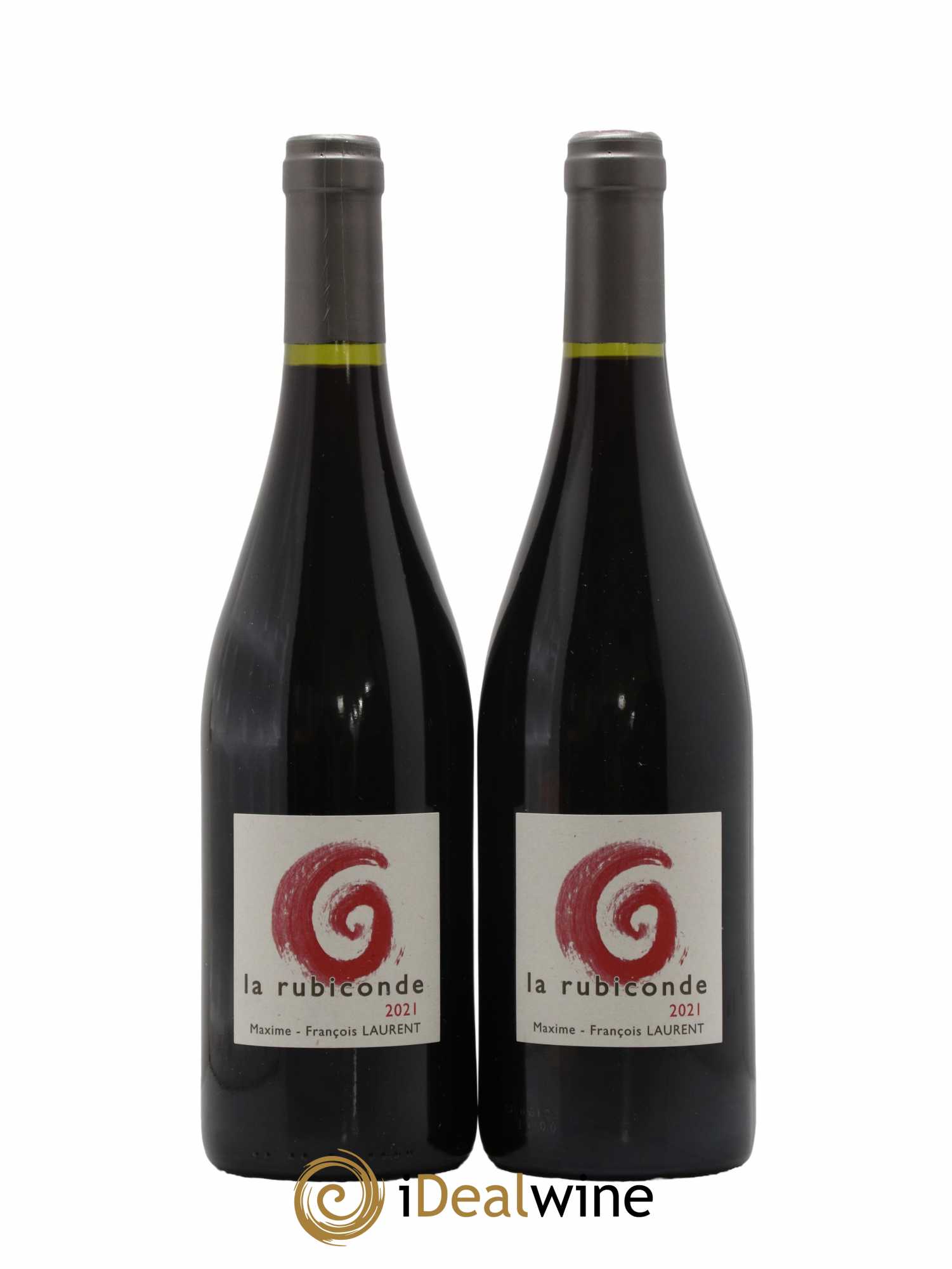 Côtes du Rhône Maxime François Laurent La Rubiconde 2021 - Lot de 2 Bouteilles