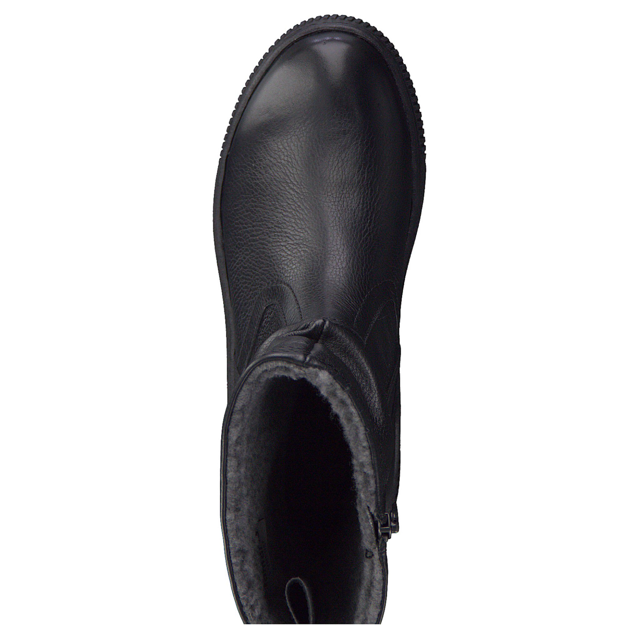 Bottes nubuck grand confort- noir