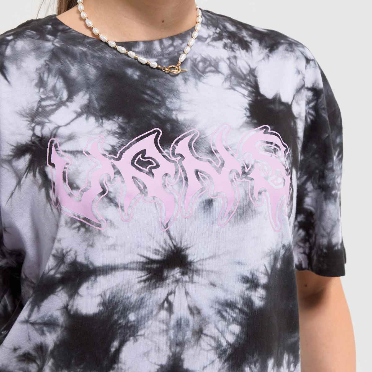 Vans – Manic – Svart, oversized t-shirt