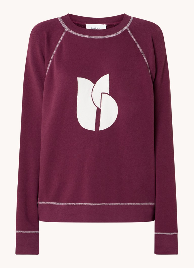 Tricou Bart de la ba&sh, confecționat din bumbac organic și finisaj cu logo.