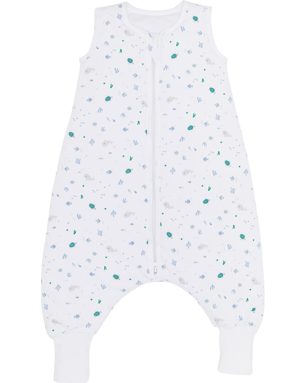 Schlafsack mit Beinen, Ocean weiß