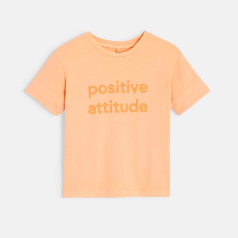 T-shirt Rose Confetti pigments naturels mixte