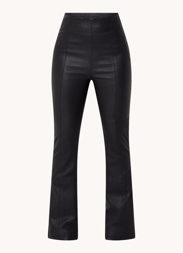 Pantalon de ski évasé taille haute en agneau NIKKIE Uli