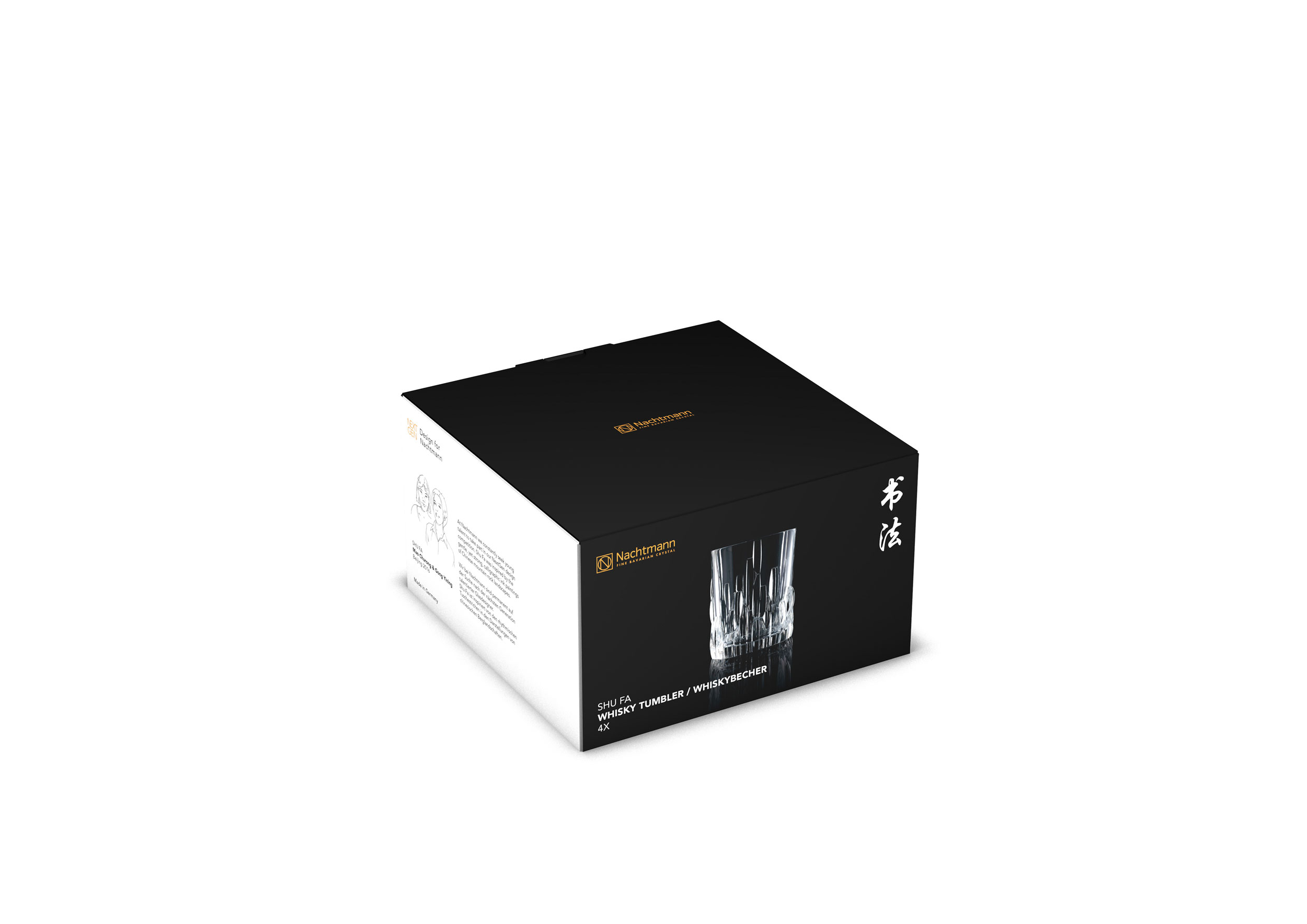 Nachtmann4er Whiskybecher 330ml