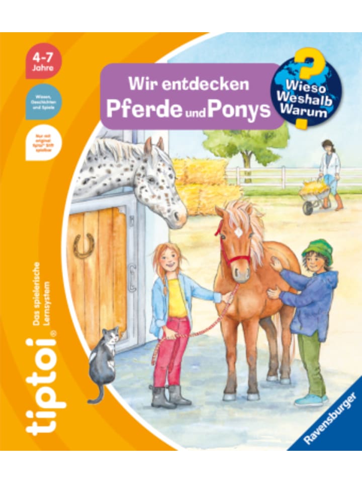 Ravensburger Verlag GmbH Buch - tiptoi® Wieso? Weshalb? Warum? - Wir entdecken Pferde und Ponys günstig kaufen onesize