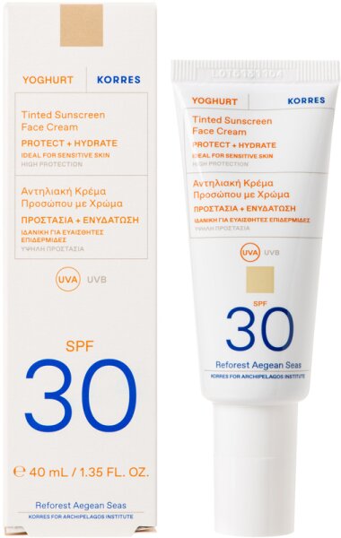 KORRES Yoghurt Getöntes Sonnencreme-Gel SPF 30 Sonnengel