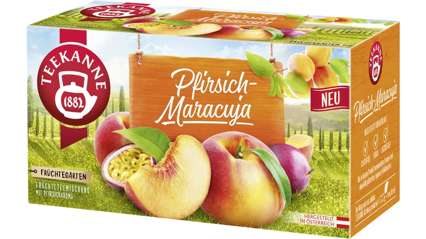 Teekanne Pfirsich-Maracuja 60 g