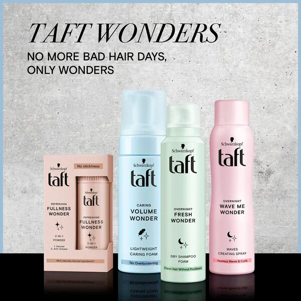 Taft Caring Volume Wonder Mousse 150ml