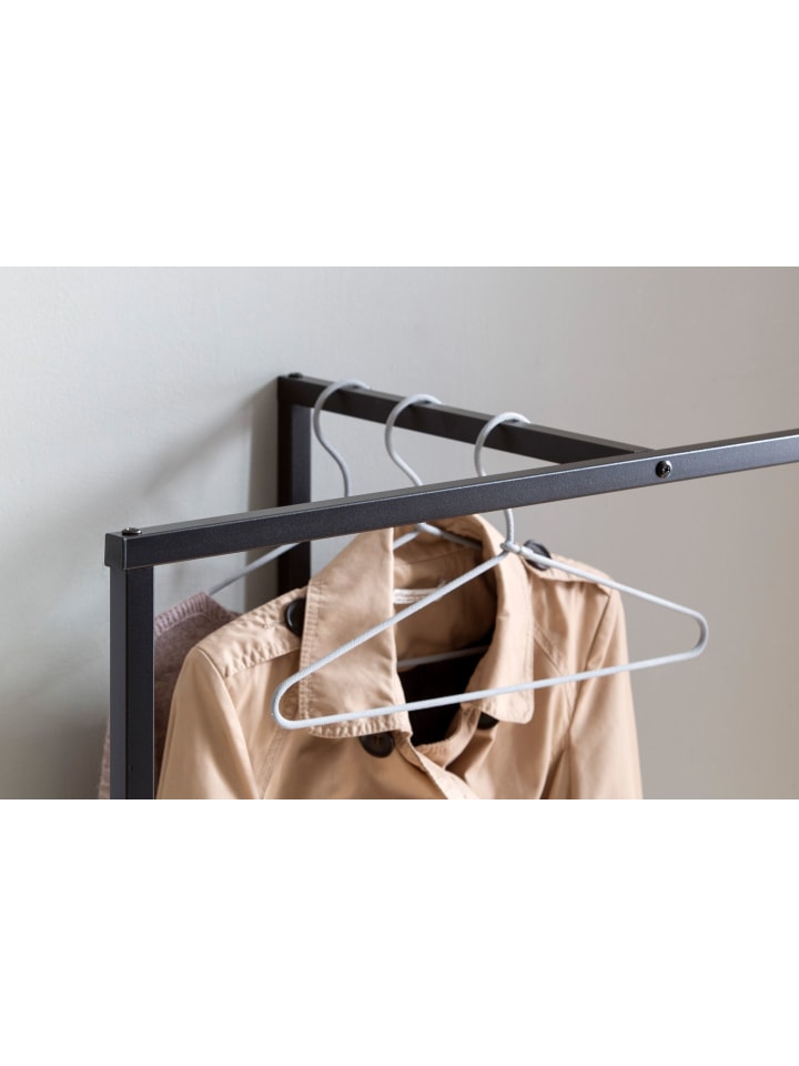 KADIMA DESIGN Garderobe Eiche-Dekor 145x138x40,5 cm Flurgarderobe Modern, günstig kaufen onesize