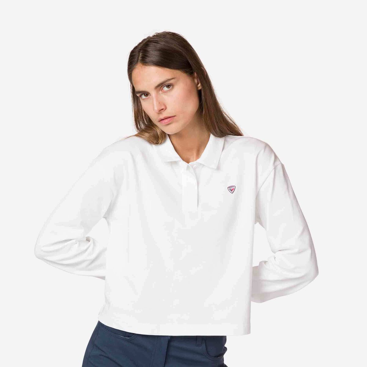 Kurzes Polohemd für Damen