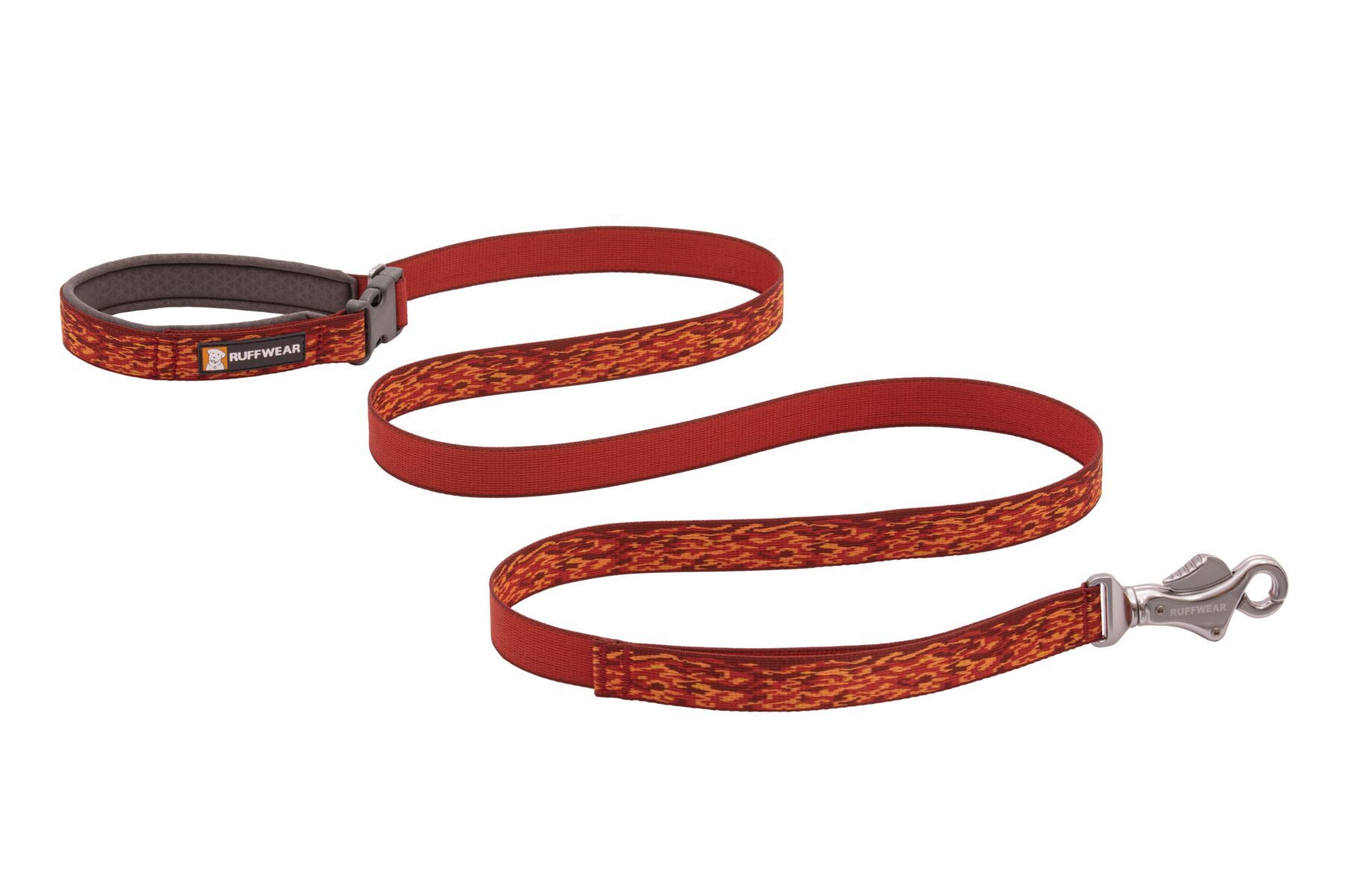 Ruffwear Hundeleinen Ruffwear Flat Out™ Leine rot/ gelb