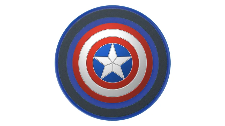 PopGrip Premium  für MagSafe rund - ausziehbarer Handy-Griff Handyhalter -  Enamel Captain America
