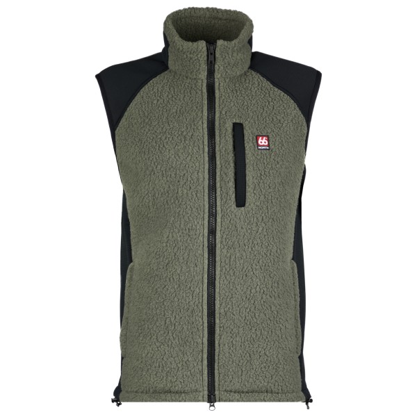 66 North - Tindur Technical Shearling Vest - Fleeceweste