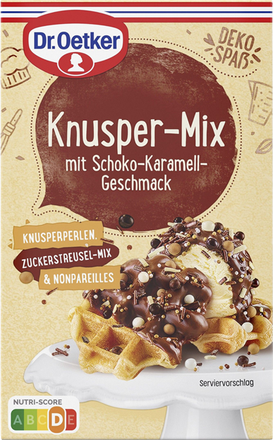 Dr. Oetker Knusper-Mix Schoko-Karamell-Geschmack