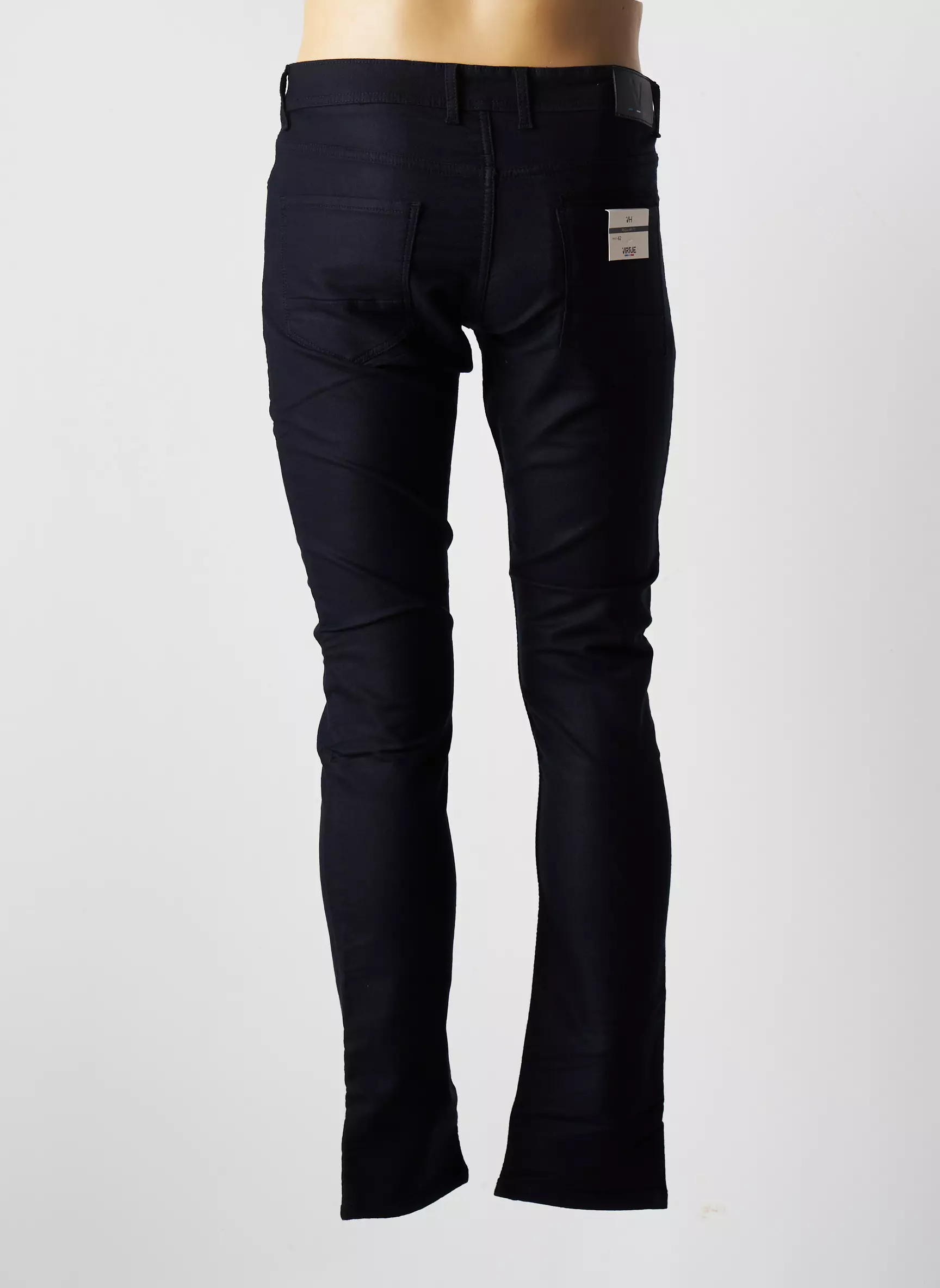 Virtue Pantalons Droits Homme couleur noir