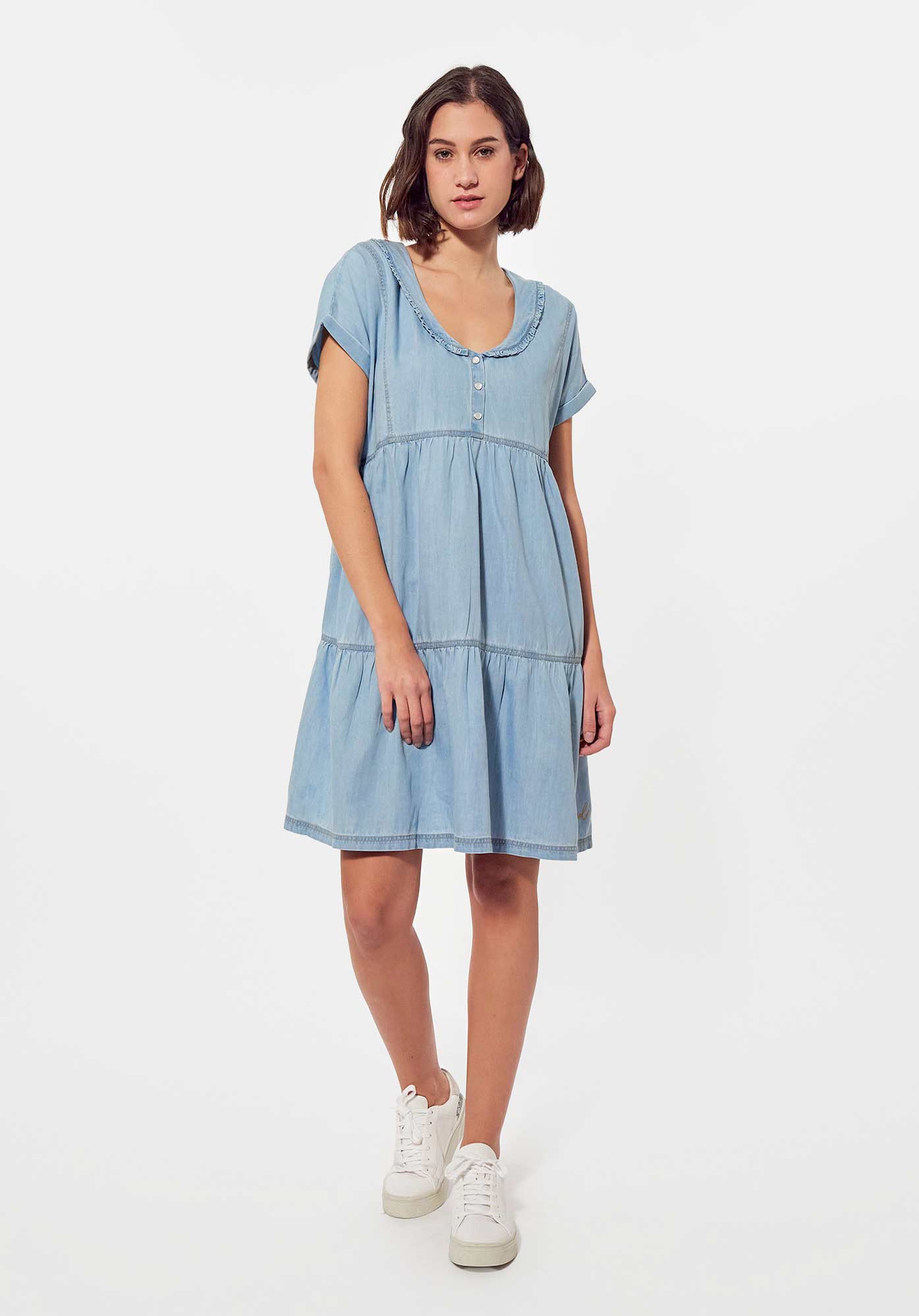 BYLAN  Robe effet denim Femme