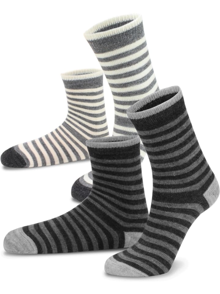 normani 2 Paar Kinder Alpaka Socken in Dunkel-sortiert günstig kaufen