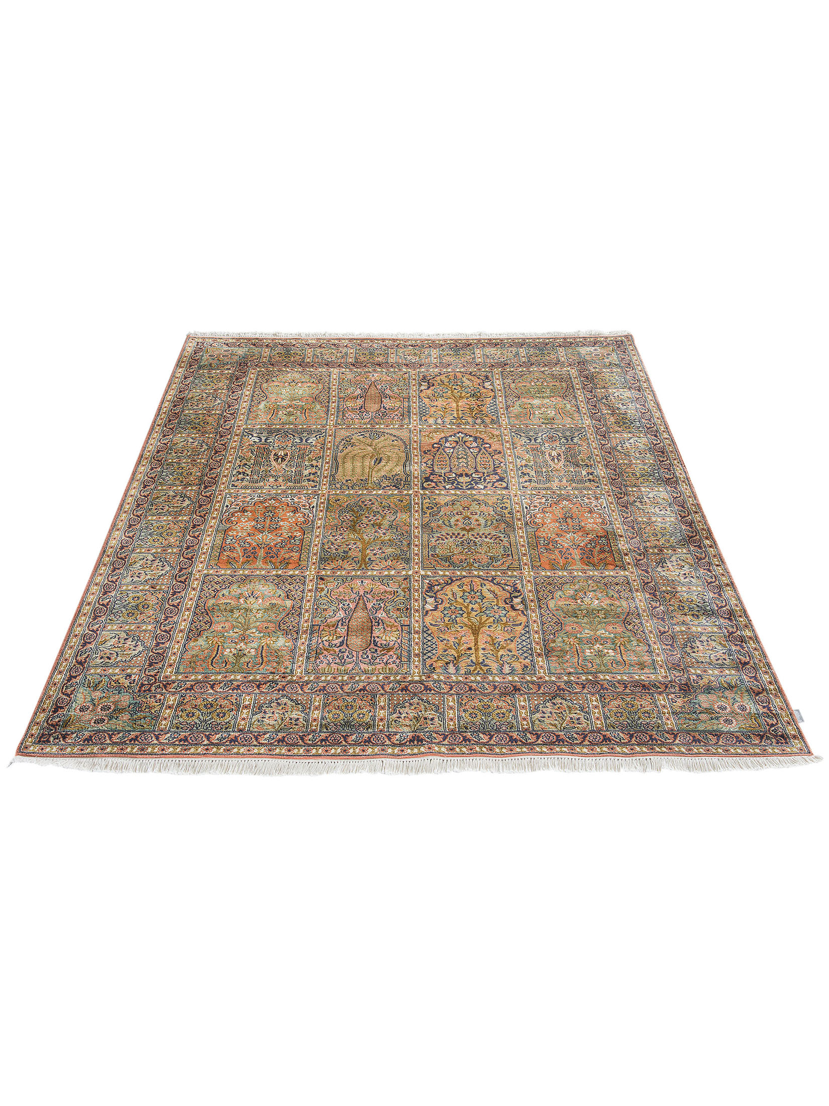 Kaschmir Seide 18/18 ca. 156 x 213 cm, Unikat / Einzelstück