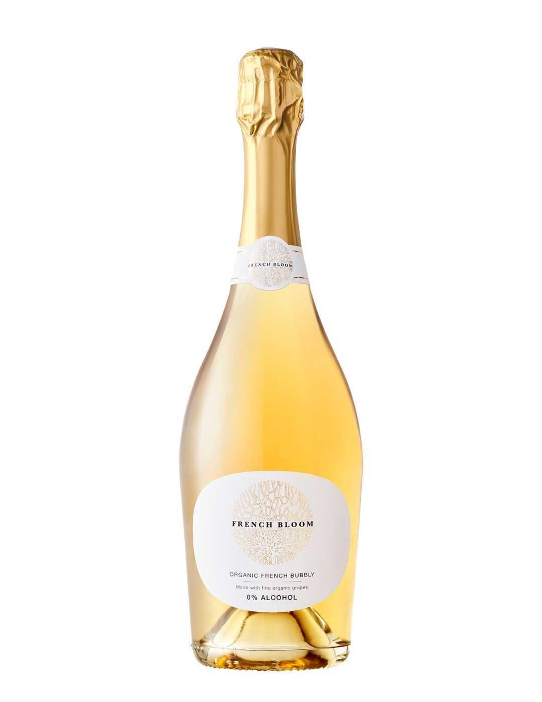 French Bloom : Le Blanc - Effervescent bio sans alcool 0% - Gueule de joie 0° |  75 cl