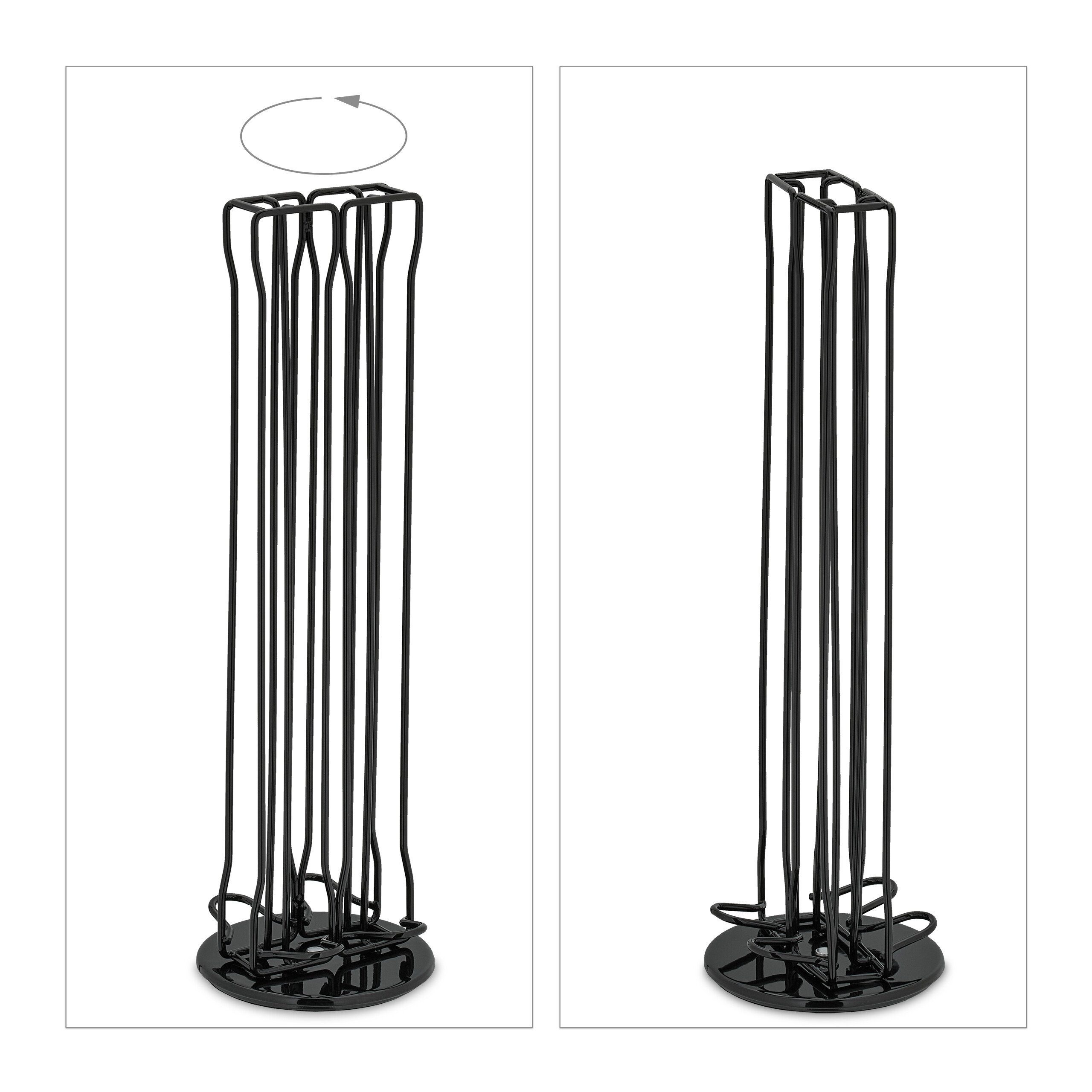 relaxdays Kapselhalter Nespresso Kapselhalter für 40 Kapseln