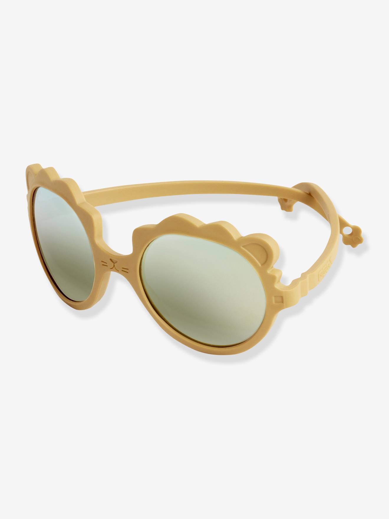 Lunettes de soleil enfant Lion KI ET LA beige