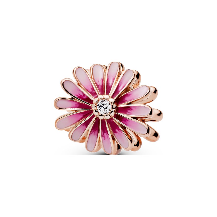 Pandora Charm Moments Rosafarbenes Gänseblümchen