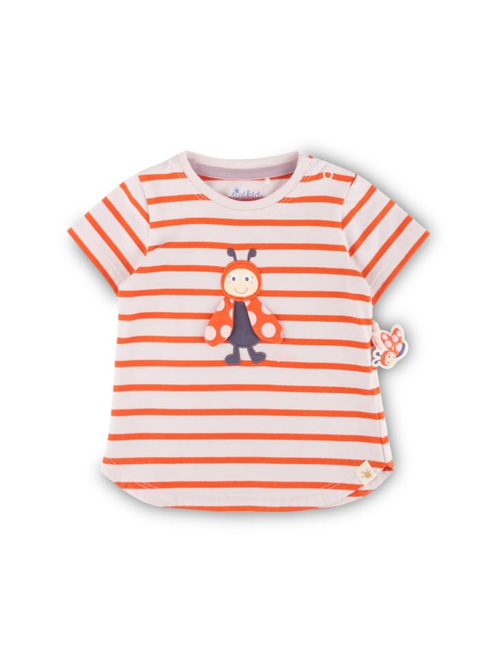 Sigikid Longshirt happy ladybug in Hellrosa/Rot günstig kaufen