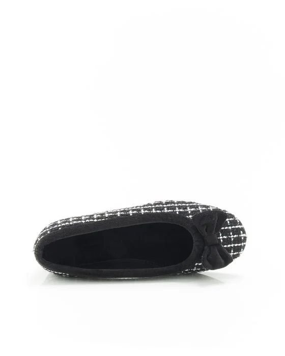 Ballerines velours fourrées Thermolactyl