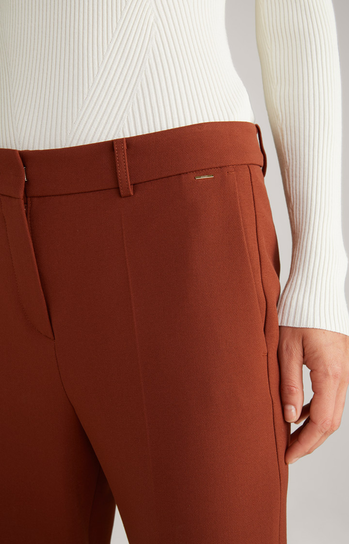 Marlenehose in Kupferbraun