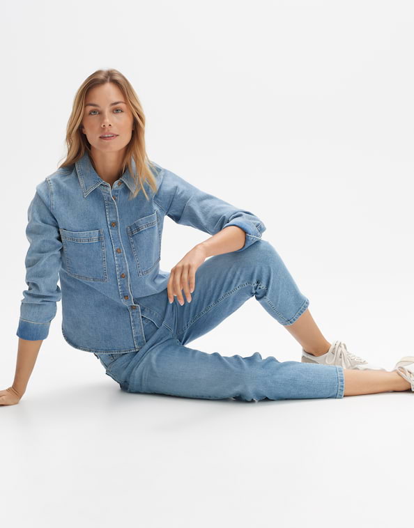 Jeansbluse Flippi