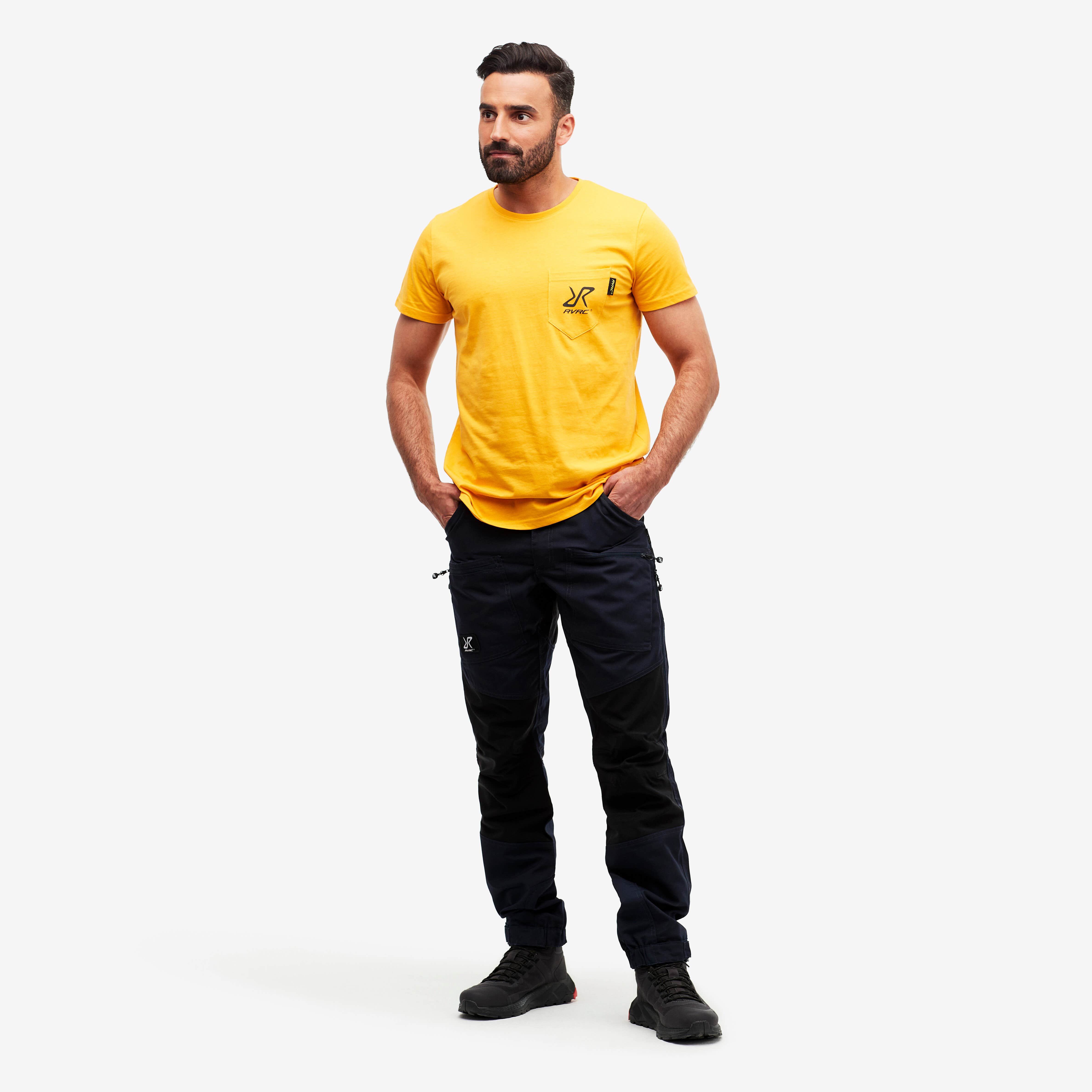 Fat Graphic Tee Homme Citrus/Anthracite