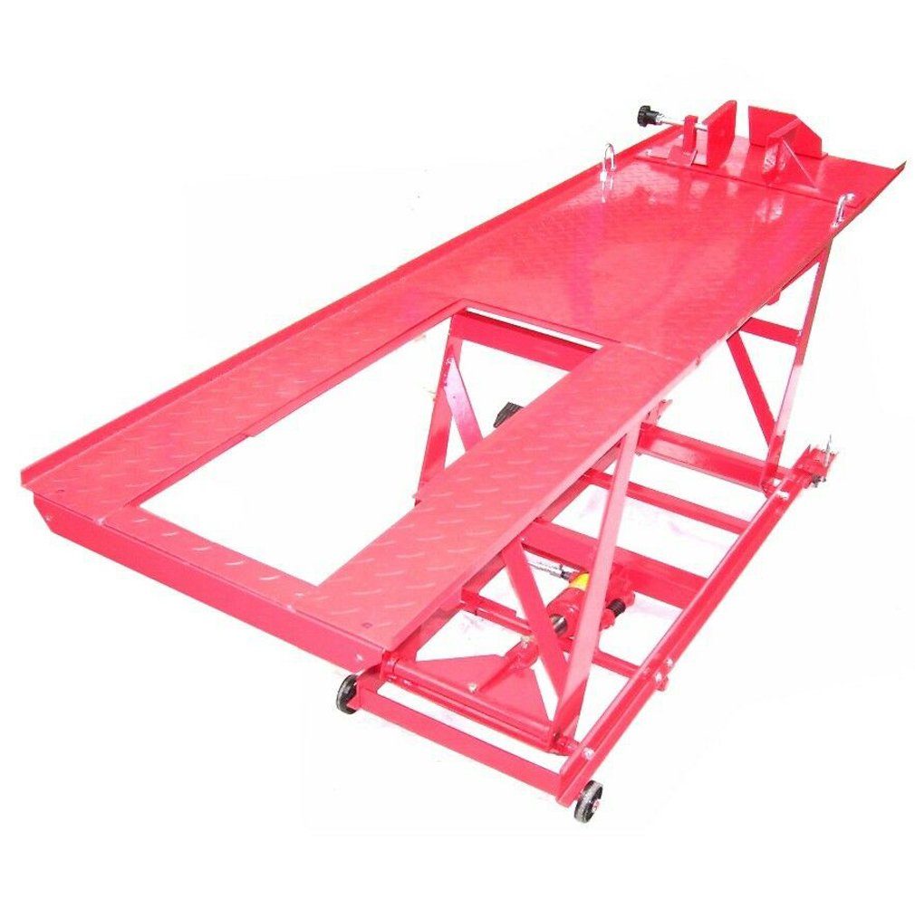 Apex Hydraulikheber Motorradhebebühne Motorradheber 450kg XXL 06152 Hebebühne