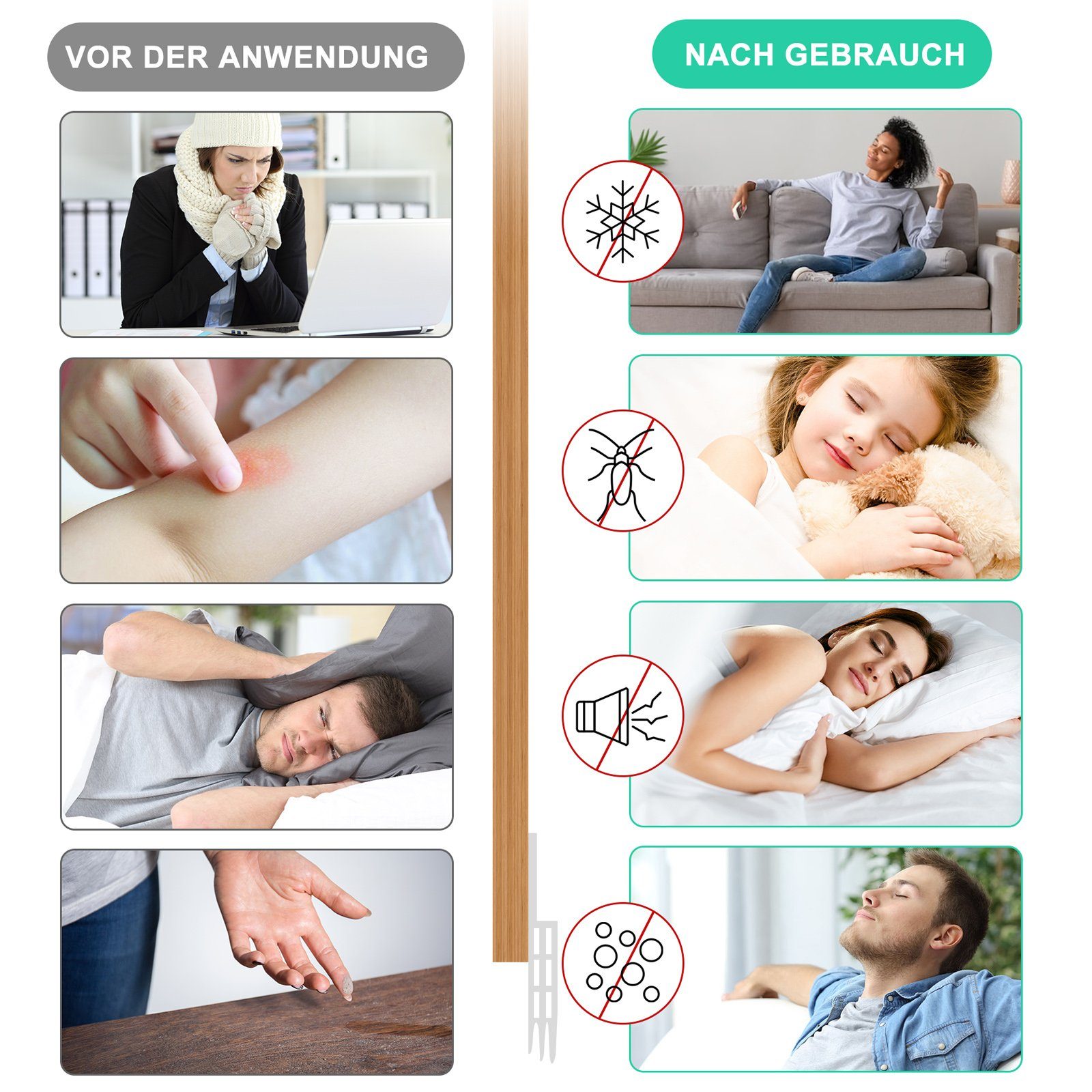CALIYO Dichtungsband Türdichtung Zugluftstopper für Türen, Zuschneidbare Türdichtung, Türdichtung Unten tür zugluftstopper für Schallschutz, Kälteschutz