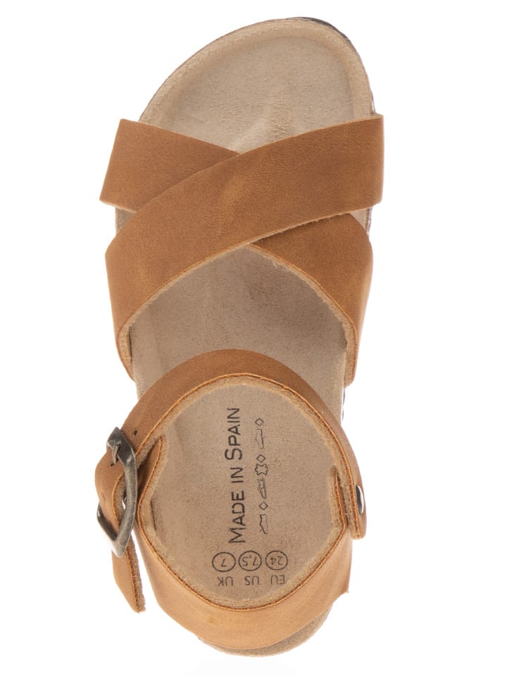 BIO PINGÜIN Sandalen in Hellbraun günstig kaufen