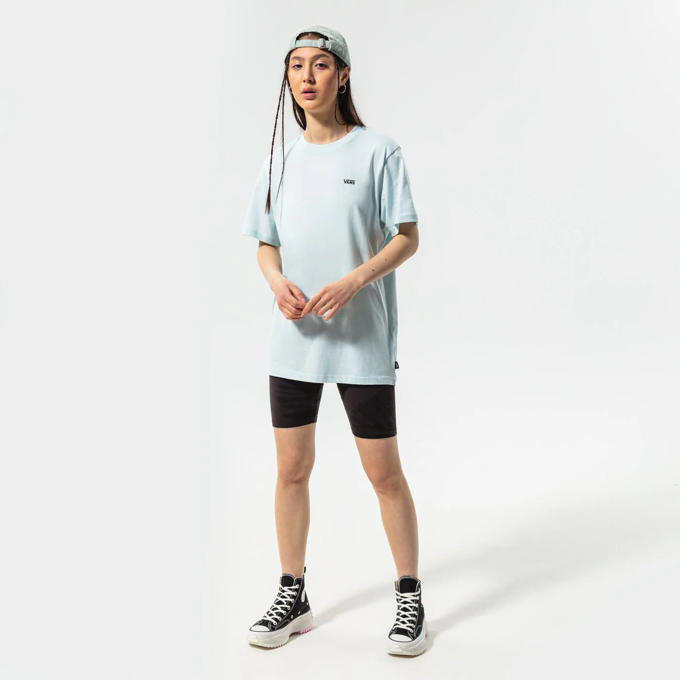 VANS T-SHIRT LEFT CHEST LOGO TEE EM Blau