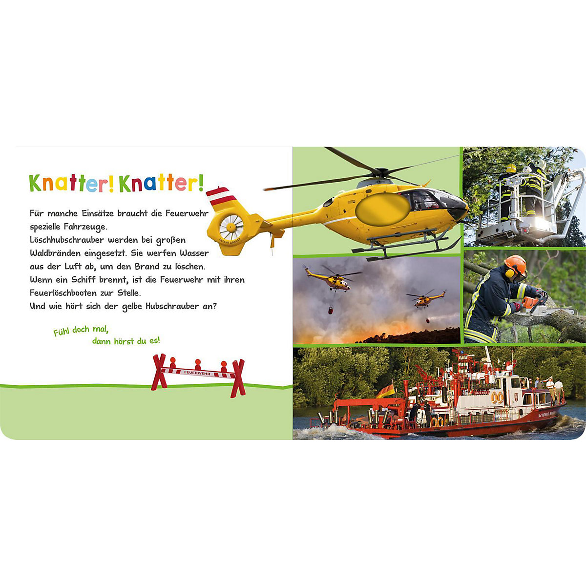 Hör mal rein, wer kann das sein - Bei der Feuerwehr