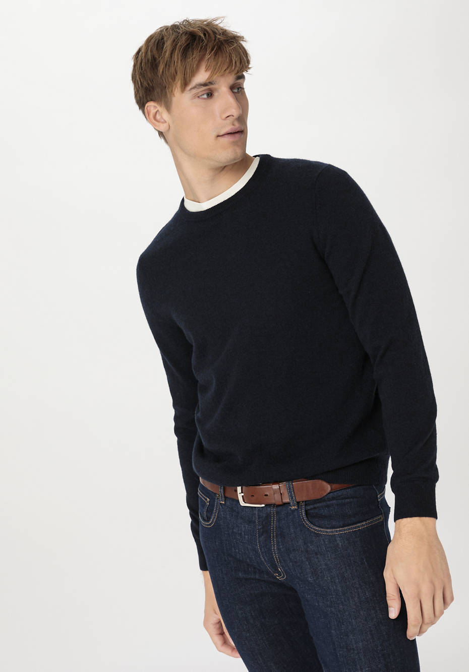 FTC X HESSNATUR Pullover aus reinem Kaschmir