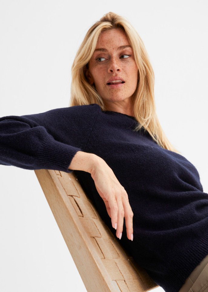 Pullover mit Ballonärmeln