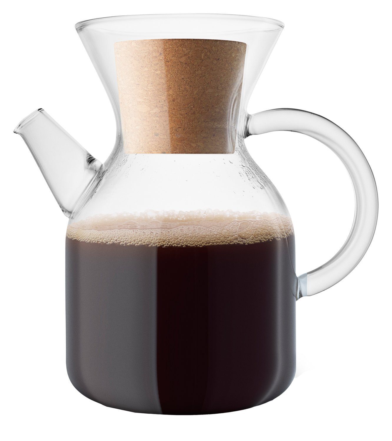 Eva Solo Kaffeebereiter Pour Over, 1l Kaffeekanne, Edelstahlfilter