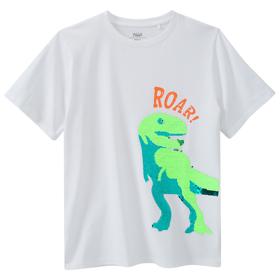 Jungen T-Shirt mit Wendepailletten