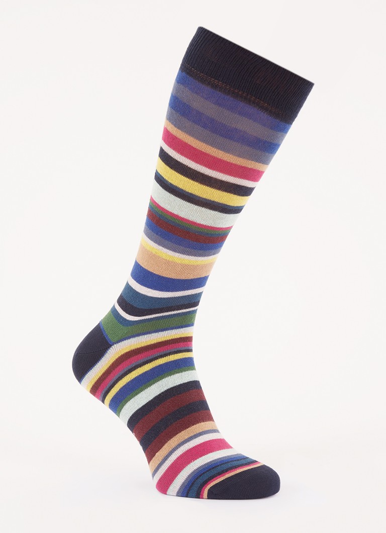 New Era Curtis socks with stripe print