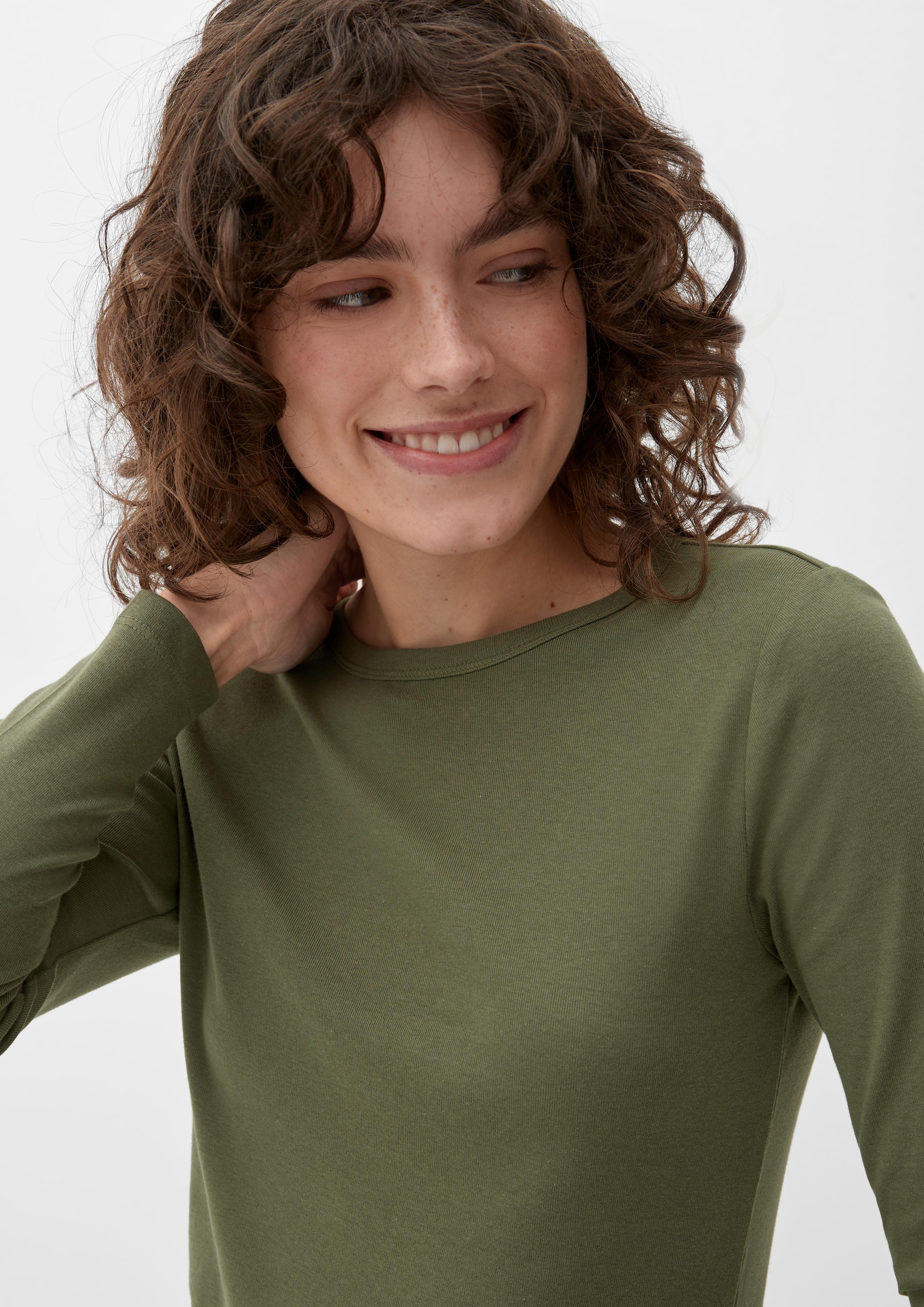 Longsleeve mit Rippstruktur  2130091-7928