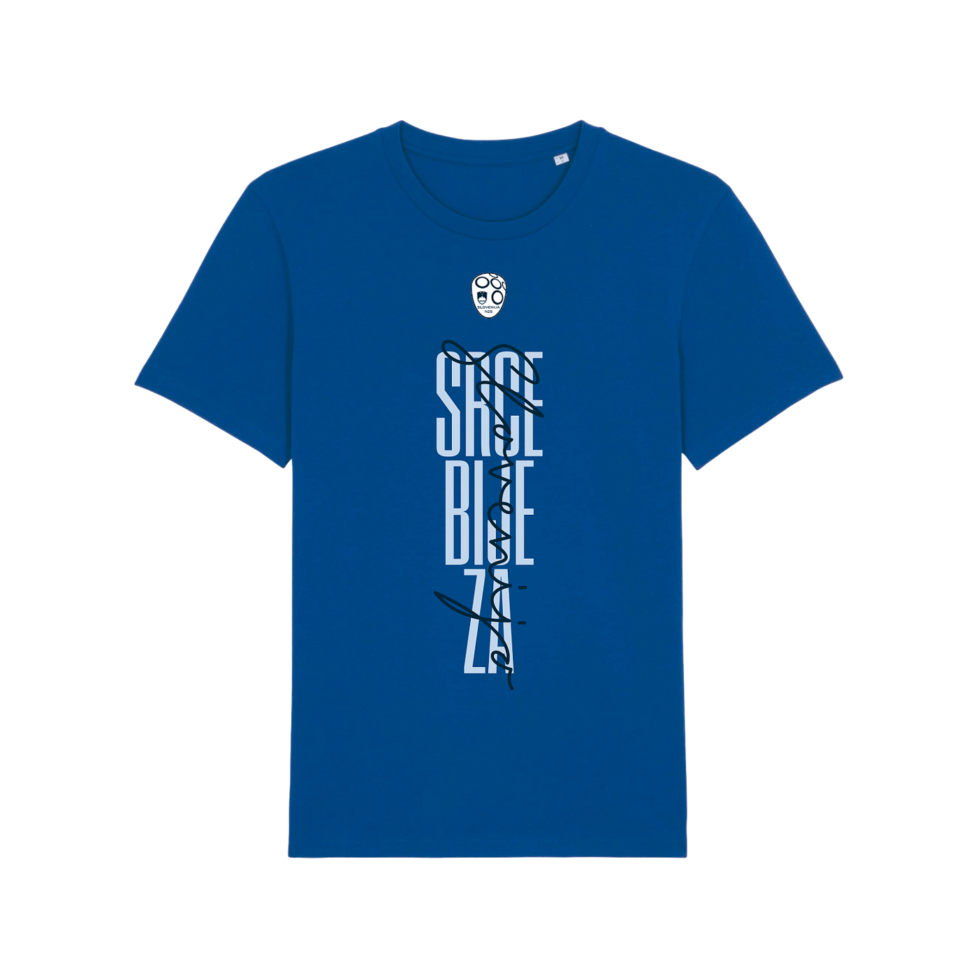 Nike NZSx11TS Slowenien SRCE BIJE T-Shirt EM 2024 Blau F463