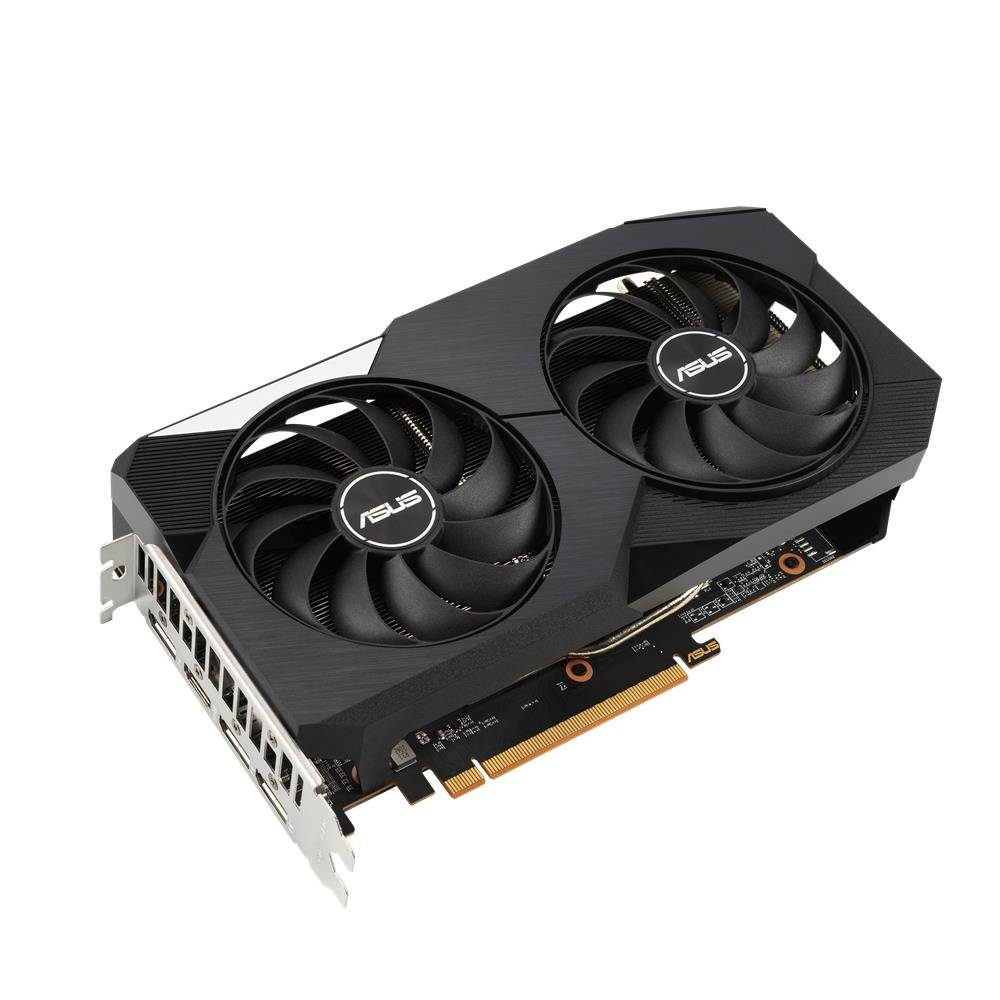 Asus Dual AMD Radeon RX6600 Grafikkarte (8 GB, GDDR6, Gaming Grafikkarte, PCIe 4.0, HDMI DisplayPort, DUAL-RX6600-8G)