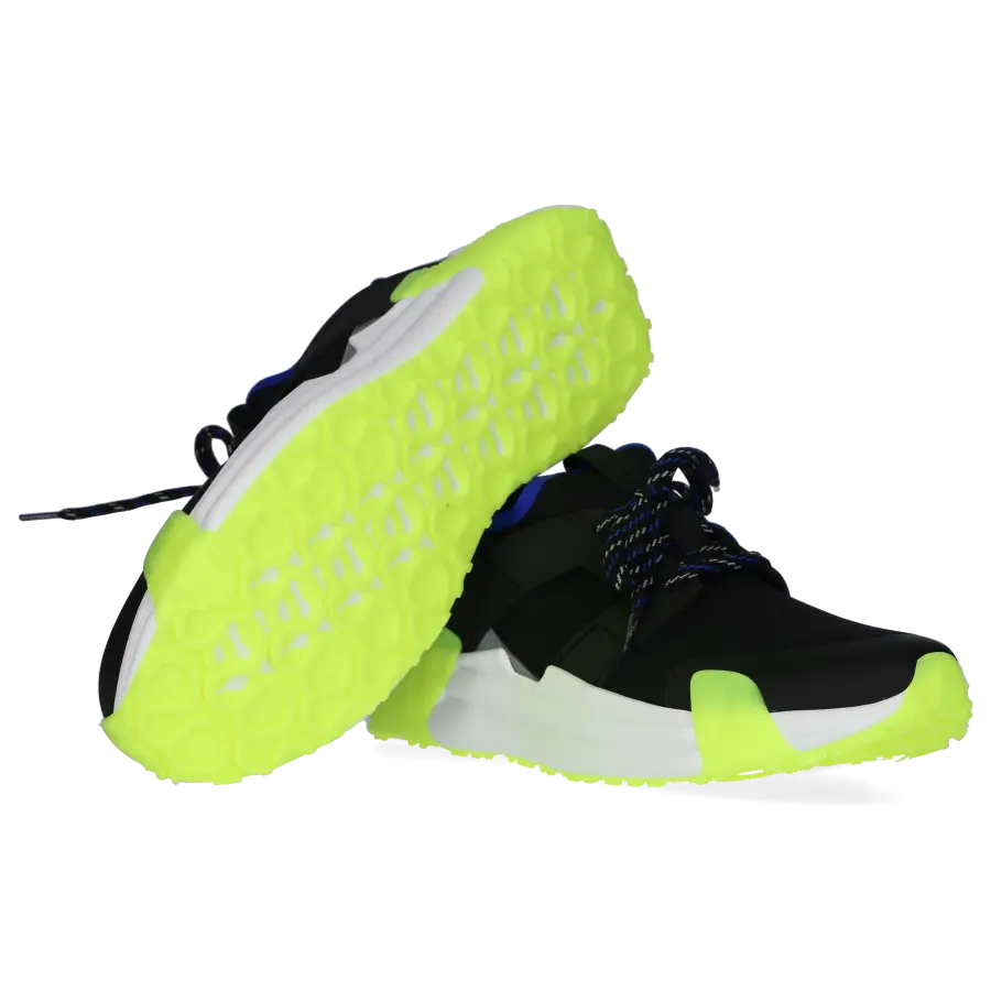Moncler - Sneaker low LUNAROVE Neopren - schwarz
